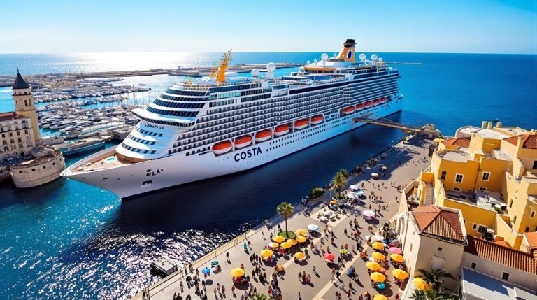 guide de départ des croisières Costa