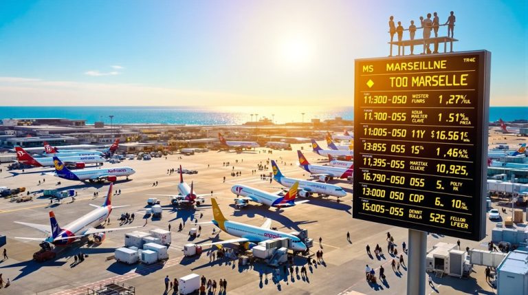 vols depuis Marseille destinations