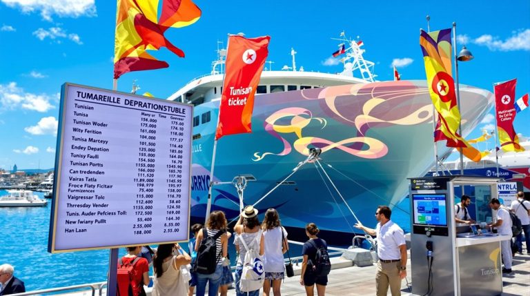 détails du ferry Marseille Tunis