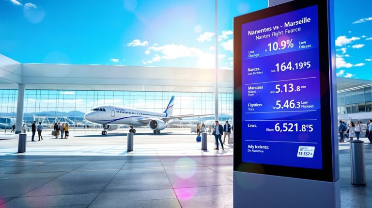 détails de vol nantes marseille