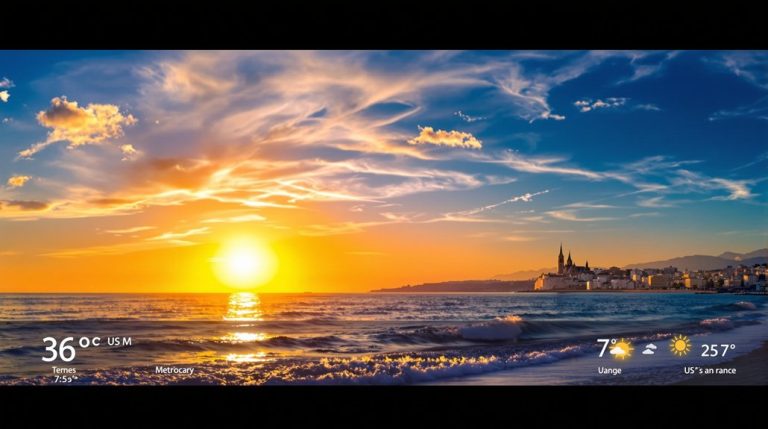 prévisions météorologiques pour Marseille