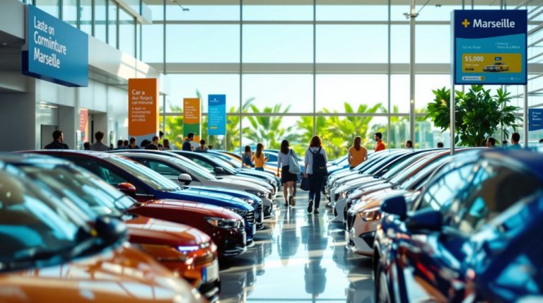 offres de location de voiture aéroport de Marseille