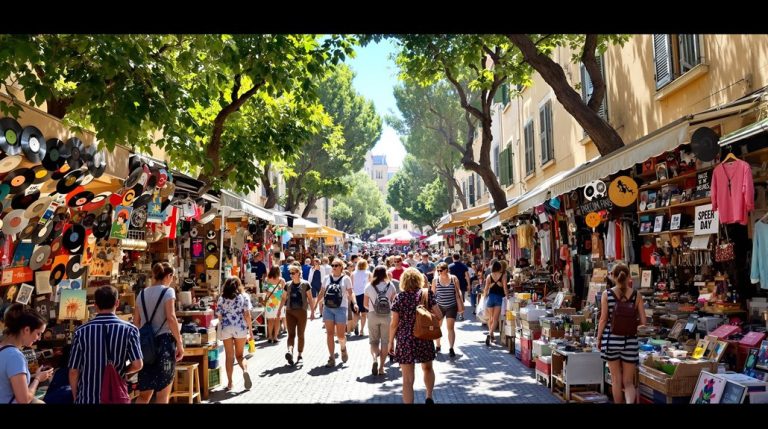 le calendrier du marché aux puces de Marseille