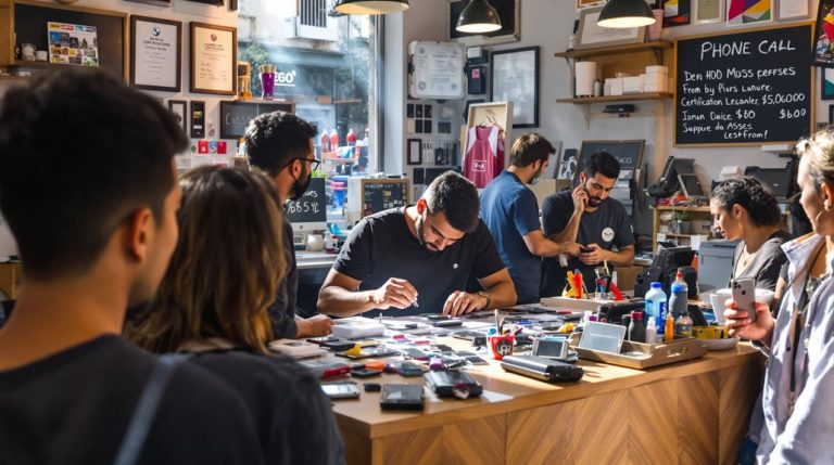 services de réparation de téléphones Marseille