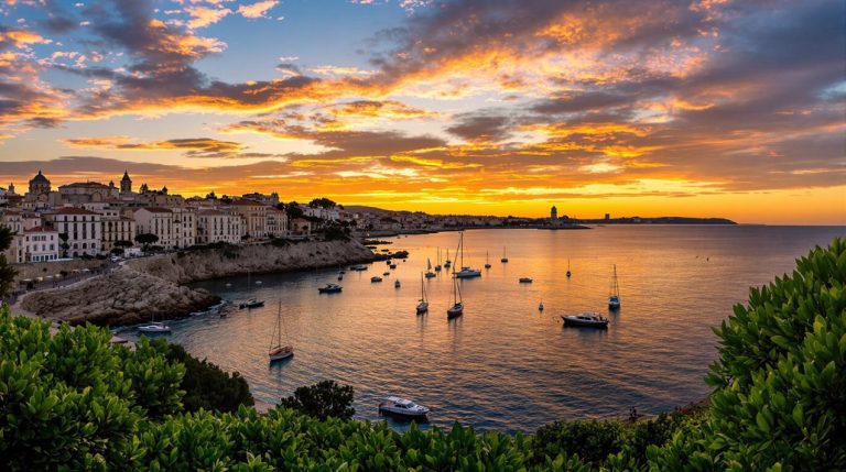 couchers de soleil à Marseille