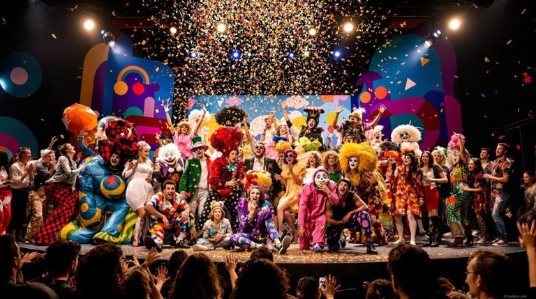critique d'une performance théâtrale absurde
