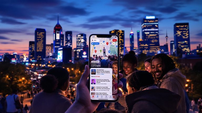 application de suivi des nouvelles locales
