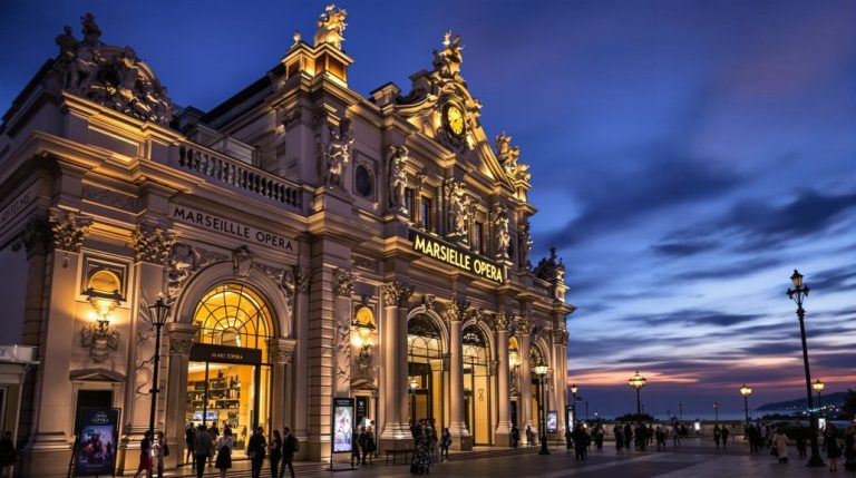 détails de la programmation de l'opéra de Marseille