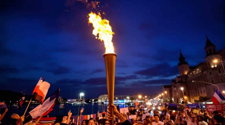 flamme olympique événements marseille