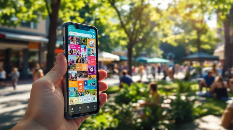 application ultime d'activités locales