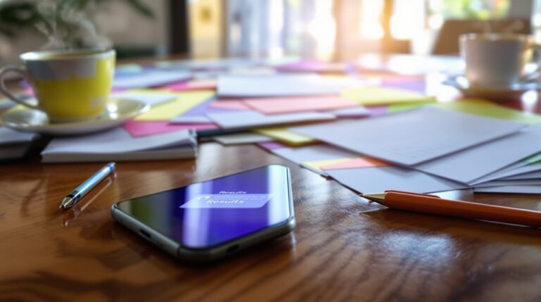 processus des résultats d'examen officiels