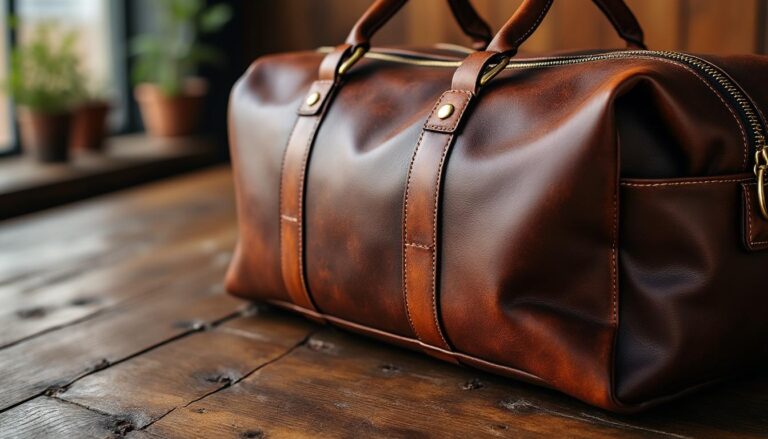 découvrez comment choisir un sac de voyage en cuir alliant durabilité et élégance pour vos déplacements avec style et praticité.