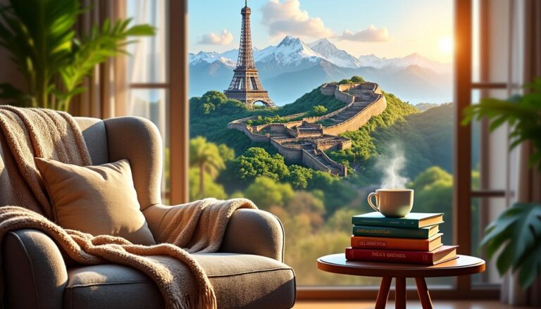 découvrez notre guide complet des livres incontournables pour voyager sans quitter votre domicile et explorer le monde à travers la lecture.