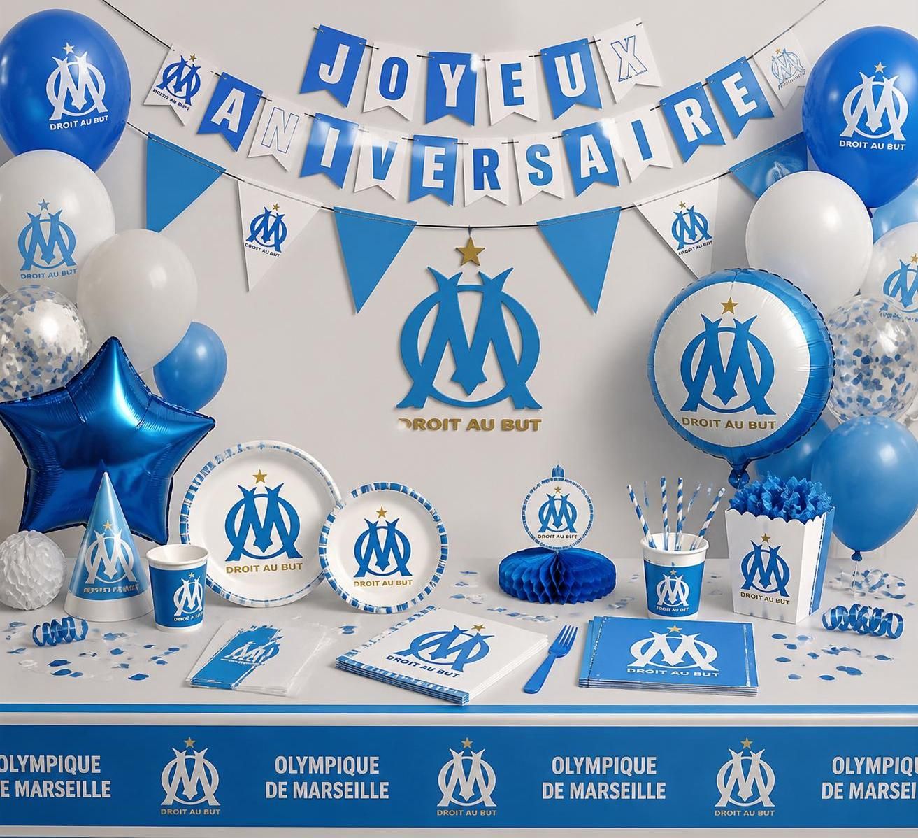 découvrez des conseils et idées originales pour une décoration d'anniversaire sur le thème olympique de marseille, parfaite pour une fête inoubliable et pleine de créativité.