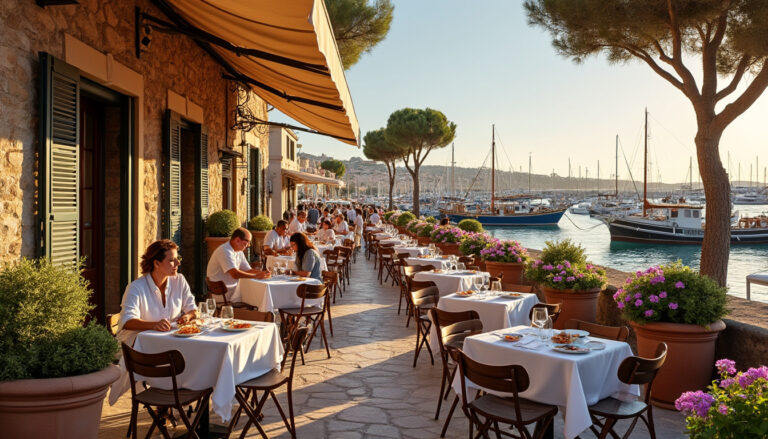 plongez dans l'ambiance chaleureuse du restaurant le vieux port à marseille et savourez une cuisine authentique au cœur de la cité phocéenne.
