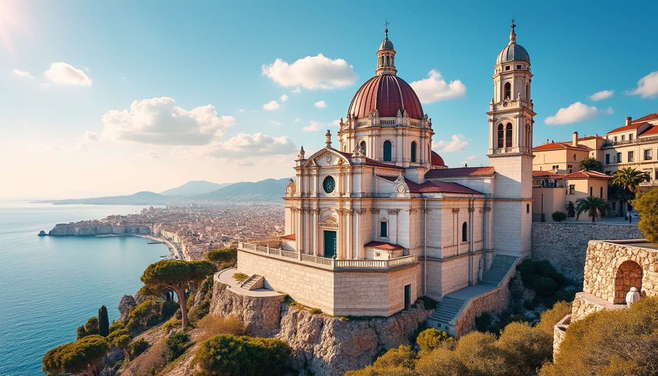 explorez l'histoire fascinante et l'architecture remarquable de la basilique notre dame de la garde, un symbole emblématique de marseille offrant une vue panoramique unique.