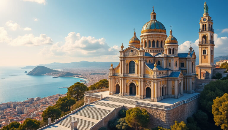 explorez l'histoire fascinante et l'architecture remarquable de la basilique notre dame de la garde, un symbole emblématique offrant une vue imprenable sur marseille.