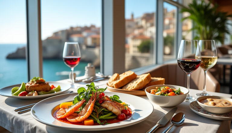 découvrez les saveurs authentiques du restaurant du mucem, où la cuisine méditerranéenne se mêle à un cadre spectaculaire pour une expérience culinaire unique.